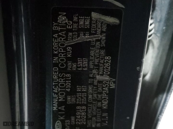 2014 Kia Soul + with VIN KNDJP3A52E7012628, listed as a Copart auction lot 45909365 with 126,135 mi miles and Salvage Title. Bid and sale history available at carsss.com. Image 15.