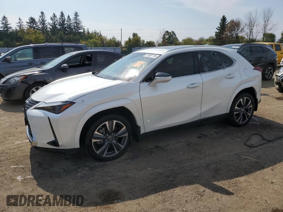2024 Lexus UX 250h Premium z VIN JTHP9JBH4R2075099, wystawiony jako Copart lot #71929734 z przebiegiem 9 322 mil mil oraz Szkoda całkowita • Salvage title. Historia ofert i sprzedaży dostępna na DreamBid. Obrazek 1.