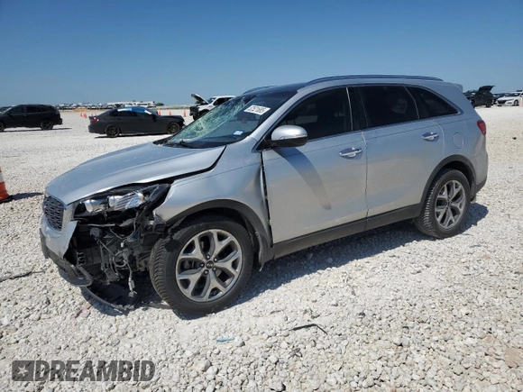 2019 Kia Sorento EX Sport V6 with VIN 5XYPH4A54KG608397, listed as a Copart auction lot 52521685 with 83,032 mi miles and Salvage Title. Bid and sale history available at carsss.com. Image 1.