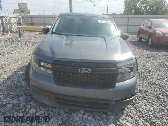 2024 Ford Maverick XLT with VIN 3FTTW8H34RRB36752, listed as a Copart auction lot 57611195 with 4,568 mi miles and Salvage title. Bid and sale history available at DreamBid. Image 5.
