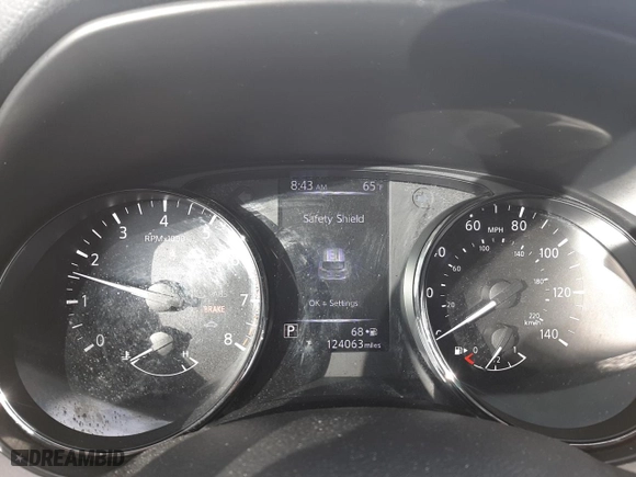 2018 Nissan Rogue Sport S with VIN JN1BJ1CPXJW105425, listed as a Copart auction lot 43612295 with 124,063 mi miles and Salvage Title. Bid and sale history available at carsss.com. Image 9.