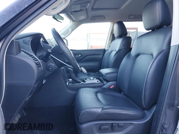 2024 Infiniti QX80 LUXE with VIN JN8AZ2AE6R9327919, listed as a Copart auction lot 43243755 with 33,604 mi miles and Clean Title. Bid and sale history available at carsss.com. Image 7.