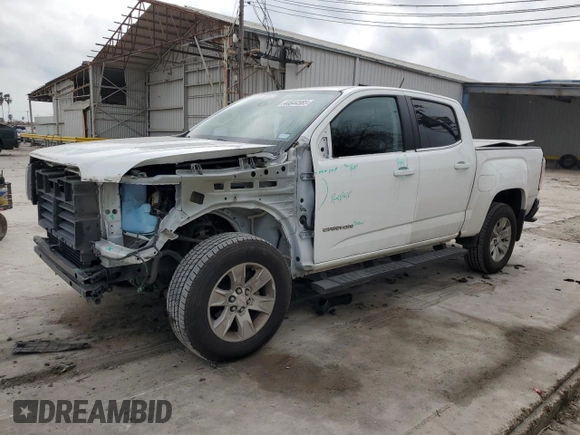 2016 GMC Canyon 2WD SLE with VIN 1GTG5CE30G1155625, listed as a Copart auction lot 44644585 with 80,121 mi miles and Salvage Title. Bid and sale history available at carsss.com. Image 1.