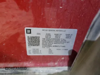 2021 GMC Acadia SLE with VIN 1GKKNKLA0MZ177941, listed as a Copart auction lot 51217025 with 145,530 mi miles and Salvage title. Bid and sale history available at DreamBid. Image 15.