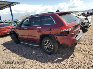 2020 Jeep Grand Cherokee Limited with VIN 1C4RJEBG8LC140392, listed as a Copart auction lot 51715225 with 41,977 mi miles and Salvage title. Bid and sale history available at DreamBid. Image 2.