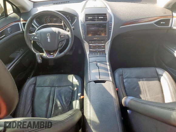 2014 Lincoln MKZ with VIN 3LN6L2GK5ER836216, listed as a Copart auction lot 59079595 with 104,011 mi miles and Salvage title. Bid and sale history available at DreamBid. Image 8.
