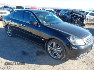 2006 Infiniti M with VIN JNKAY01E76M109479, listed as a IAAI auction lot 41276903 with 113,560 mi miles. Bid and sale history available at carsss.com. Image 1.