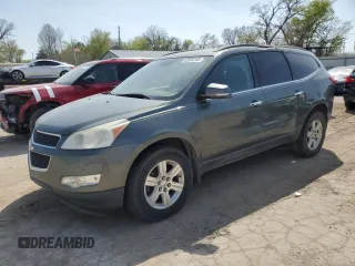 2011 Chevrolet Traverse 1LT z VIN 1GNKRGEDXBJ267881, wystawiony jako Copart lot #52635205 z przebiegiem 156 564 mil mil oraz Szkoda całkowita • Salvage title. Historia ofert i sprzedaży dostępna na DreamBid. Obrazek 1.