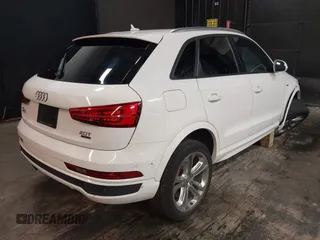 2018 Audi Q3 Premium with VIN WA1ECCFS0JR033790, listed as a IAAI auction lot 42179609 with 45,548 mi miles and . Bid and sale history available at DreamBid. Image 4.