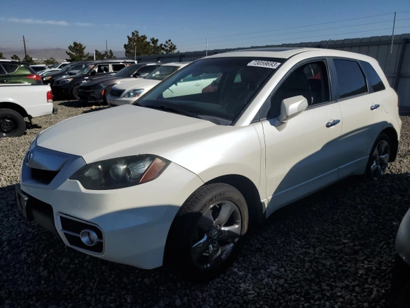 2010 Acura RDX Tech Pkg with VIN 5J8TB1H52AA003413, listed as a Copart auction lot 73059693 with 0 mi miles and Salvage Title. Bid and sale history available at carsss.com. Image 1.