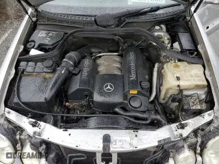 2001 Mercedes-Benz CLK-Class with VIN WDBLJ65G11F169587, listed as a Copart auction lot 47823105 with 0 mi miles and Salvage Title. Bid and sale history available at carsss.com. Image 11.
