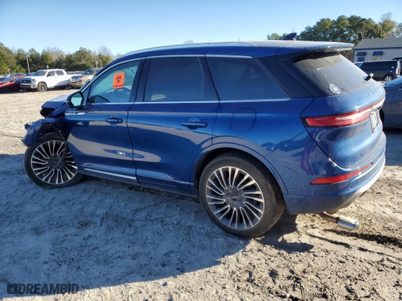 2020 Lincoln Corsair Reserve with VIN 5LMCJ2DH1LUL02201, listed as a Copart auction lot 87193894 with 0 mi miles and Non Repairable. Bid and sale history available at carsss.com. Image 2.