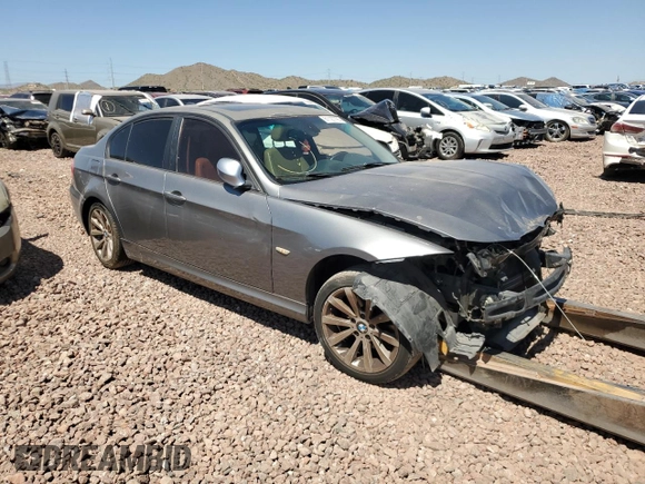2011 BMW 3 Series 328i with VIN WBAPH5C5XBA448199, listed as a Copart auction lot 61127795 with 158,783 mi miles and Salvage title. Bid and sale history available at DreamBid. Image 4.