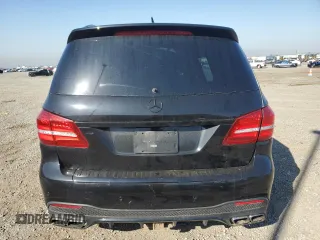 2017 Mercedes-Benz GLS 63 AMG с VIN 4JGDF7FE4HA774376, выставлен на аукционе Copart как лот 55956585 с пробегом Не указан миль и Списание • Salvage title. История ставок и продаж доступна на DreamBid. Изображение 6.