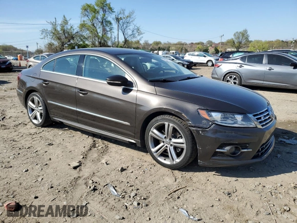 2014 Volkswagen CC R-Line with VIN WVWBP7AN9EE503432, listed as a Copart auction lot 52634375 with 111,836 mi miles and Salvage Title. Bid and sale history available at carsss.com. Image 4.