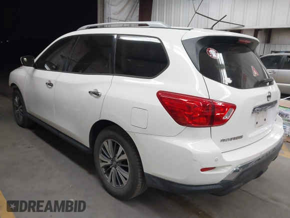 2017 Nissan Pathfinder S with VIN 5N1DR2MN5HC663871, listed as a IAAI auction lot 41746282 with 147,488 mi miles and . Bid and sale history available at DreamBid. Image 3.