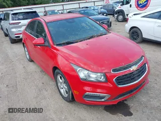 2016 Chevrolet Cruze Limited LT with VIN 1G1PE5SB0G7151717, listed as a IAAI auction lot 42103836 with 136,057 mi miles. Bid and sale history available at carsss.com. Image 1.