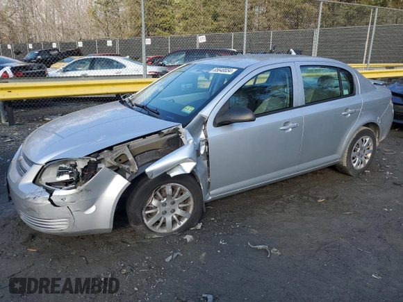 2010 Chevrolet Cobalt LS with VIN 1G1AB5F53A7132623, listed as a Copart auction lot 46311175 with 91,341 mi miles and Non Repairable. Bid and sale history available at DreamBid. Image 1.