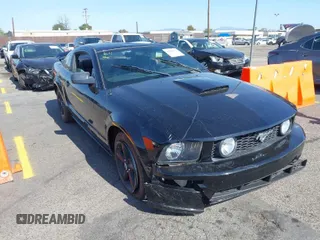 2007 Ford Mustang GT Deluxe with VIN 1ZVHT82H275285063, listed as a IAAI auction lot 41969173 with 78,725 mi miles. Bid and sale history available at carsss.com. Image 1.