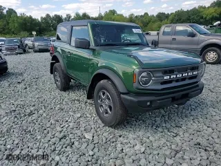 2024 Ford Bronco Big Bend with VIN 1FMDE7AH2RLA32648, listed as a Copart auction lot 70574644 with 3,175 mi miles and Salvage Title. Bid and sale history available at carsss.com. Image 10.