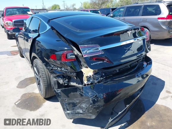 2018 Tesla Model S 75D with VIN 5YJSA1E22JF289195, listed as a IAAI auction lot 41825949 with 49,217 mi miles and . Bid and sale history available at DreamBid. Image 3.