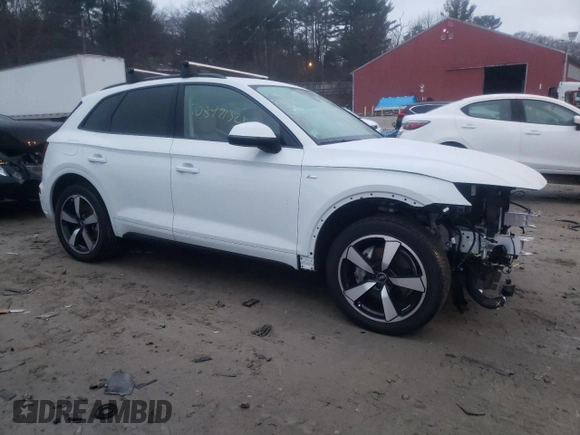 2022 Audi Q5 S line Prestige with VIN WA1FAAFY0N2046394, listed as a Copart auction lot 70897132 with 6,694 mi miles. Bid and sale history available at carsss.com. Image 4.