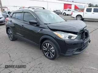 2019 Nissan Kicks SV with VIN 3N1CP5CU5KL543681, listed as a IAAI auction lot 42328297 with 35,736 mi miles and . Bid and sale history available at DreamBid. Image 1.