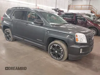 2017 GMC Terrain SLT with VIN 2GKFLUEK9H6124889, listed as a IAAI auction lot 41678247 with 133,493 mi miles. Bid and sale history available at carsss.com. Image 1.
