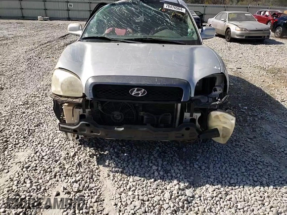 2004 Hyundai Santa Fe GLS with VIN KM8SC13D24U618404, listed as a Copart auction lot 78476564 with 137,211 mi miles and Salvage Title. Bid and sale history available at carsss.com. Image 11.