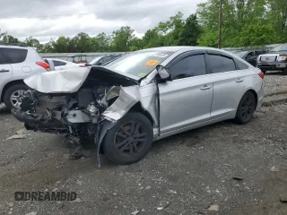 2015 Hyundai Sonata SE z VIN 5NPE24AF3FH142414, wystawiony jako Copart lot #57108445 z przebiegiem 280 483 mil mil oraz Szkoda całkowita • Salvage title. Historia ofert i sprzedaży dostępna na DreamBid. Obrazek 1.