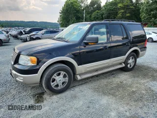 2005 Ford Expedition Eddie Bauer with VIN 1FMFU185X5LA37000, listed as a Copart auction lot 63374015 with 144,420 mi miles and Salvage title. Bid and sale history available at DreamBid. Image 1.