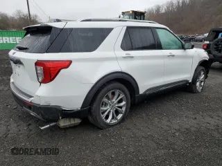 2024 Ford Explorer Limited with VIN 1FMSK7FH1RGA29645, listed as a Copart auction lot 52195485 with 30,464 mi miles and Salvage Title. Bid and sale history available at carsss.com. Image 3.