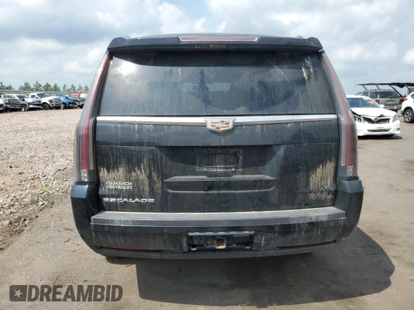2016 Cadillac Escalade z VIN 1GYS4AKJ8GR350713, wystawiony jako Copart lot #67695434 z przebiegiem 120 942 mil mil oraz Szkoda całkowita • Salvage title. Historia ofert i sprzedaży dostępna na DreamBid. Obrazek 6.