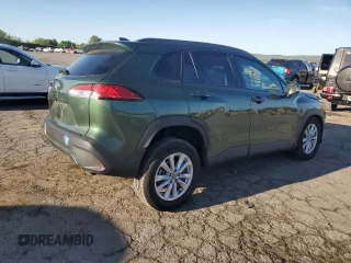 2024 Toyota Corolla Cross LE with VIN 7MUCAAAG1RV095485, listed as a Copart auction lot 54588355 with 4,210 mi miles and Salvage title. Bid and sale history available at DreamBid. Image 3.