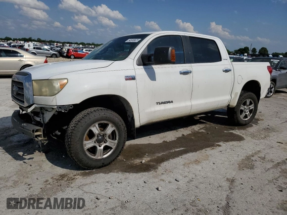 2007 Toyota Tundra Limited z VIN 5TFDV58197X027051, wystawiony jako Copart lot #54549625 z przebiegiem 315 783 mil mil oraz Szkoda całkowita • Salvage title. Historia ofert i sprzedaży dostępna na DreamBid. Obrazek 1.