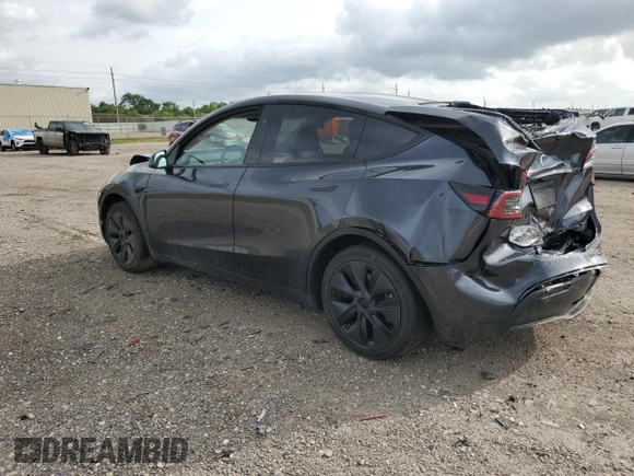 2024 Tesla Model Y с VIN 7SAYGDED4RA329638, выставлен на аукционе Copart как лот 54562525 с пробегом 8 606 миль миль и Списание • Salvage title. История ставок и продаж доступна на DreamBid. Изображение 2.