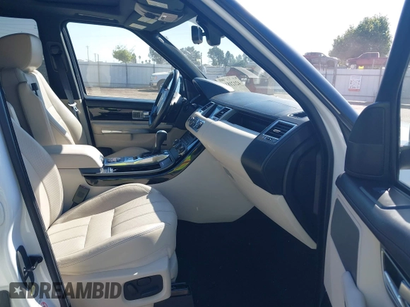 2013 Land Rover Range Rover Sport SC with VIN SALSH2E40DA792930, listed as a IAAI auction lot 42121819 with 154,654 mi miles and . Bid and sale history available at DreamBid. Image 5.