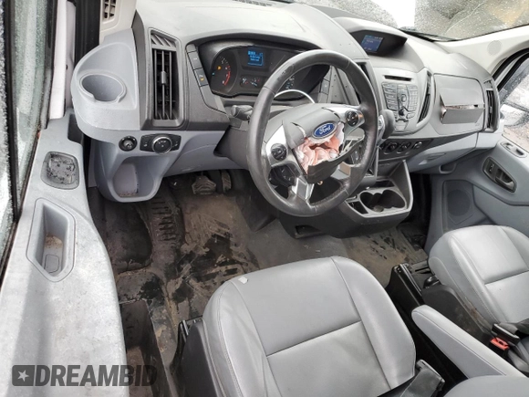 2015 Ford Transit with VIN 1FTNR2CG6FKA66842, listed as a Copart auction lot 49481885 with 327,933 mi miles and Salvage Title. Bid and sale history available at DreamBid. Image 8.