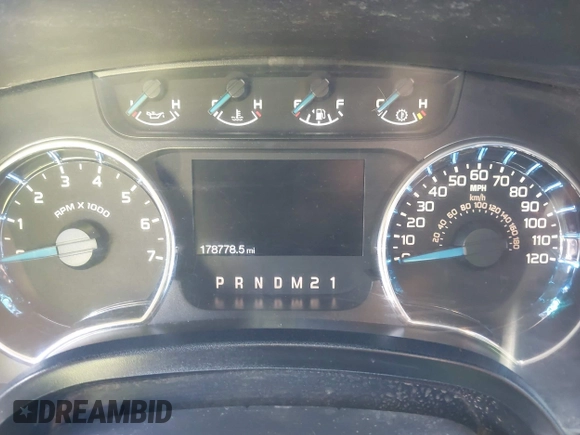 2014 Ford F-150 XL with VIN 1FTFW1ET2EKF29656, listed as a IAAI auction lot 41858484 with 178,778 mi miles and . Bid and sale history available at DreamBid. Image 7.