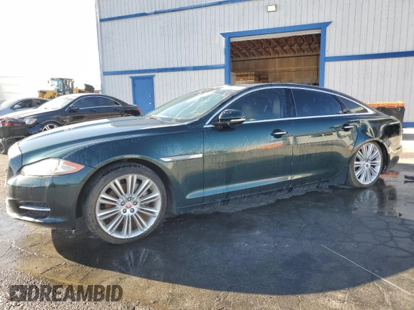 2015 Jaguar XJ with VIN SAJWA2GZ0F8V86007, listed as a Copart auction lot 54929105 with 0 mi miles and Clean Title. Bid and sale history available at carsss.com. Image 1.