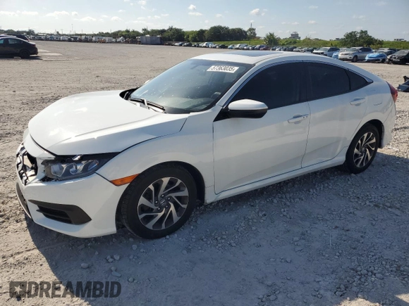 2018 Honda Civic EX с VIN 19XFC2F78JE037033, выставлен на аукционе Copart как лот 57363035 с пробегом 44 820 миль миль и Списание • Salvage title. История ставок и продаж доступна на DreamBid. Изображение 1.