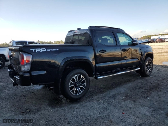 2021 Toyota Tacoma 2WD SR5 with VIN 5TFAZ5CN8MX107535, listed as a Copart auction lot 85704834 with 38,413 mi miles and Salvage Title. Bid and sale history available at carsss.com. Image 3.