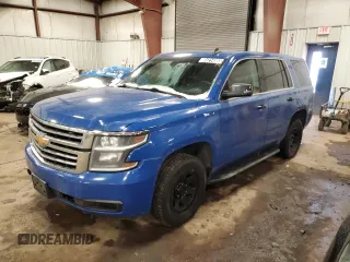 2019 Chevrolet Tahoe Commercial with VIN 1GNSKDEC7KR397645, listed as a Copart auction lot 44214585 with 101,042 mi miles and Clean title. Bid and sale history available at DreamBid. Image 1.