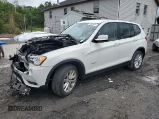 2014 BMW X3 xDrive28i z VIN 5UXWX9C52E0D12007, wystawiony jako Copart lot #58897235 z przebiegiem 58 623 mil mil oraz Szkoda całkowita • Salvage title. Historia ofert i sprzedaży dostępna na DreamBid. Obrazek 1.