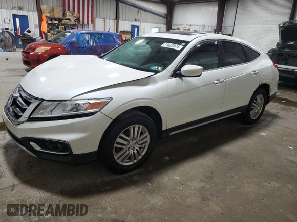 2013 Honda Crosstour EX with VIN 5J6TF3H39DL006082, listed as a Copart auction lot 71422074 with 151,799 mi miles and Salvage Title. Bid and sale history available at carsss.com. Image 1.