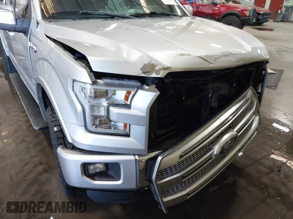 2016 Ford F-150 XLT with VIN 1FTFW1EG5GFB98960, listed as a IAAI auction lot 42381270 with 53,296 mi miles and . Bid and sale history available at DreamBid. Image 6.