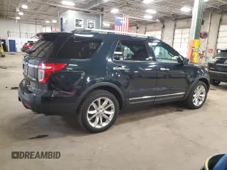 2015 Ford Explorer XLT with VIN 1FM5K8D80FGB11528, listed as a Copart auction lot 47111045 with 184,833 mi miles and Salvage Title. Bid and sale history available at DreamBid. Image 3.