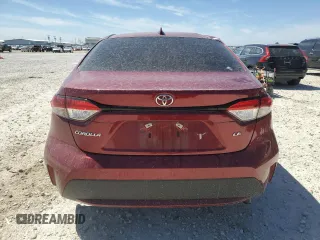 2022 Toyota Corolla LE with VIN 5YFEPMAE3NP323801, listed as a Copart auction lot 49072585 with 67,252 mi miles and Salvage Title. Bid and sale history available at carsss.com. Image 6.