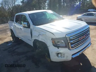 2019 GMC Canyon 4WD SLT with VIN 1GTG6DEN8K1109070, listed as a IAAI auction lot 41394345 with 67,357 mi miles. Bid and sale history available at carsss.com. Image 1.