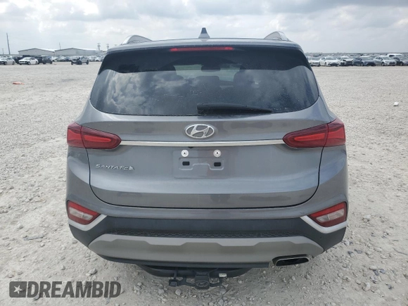 2019 Hyundai Santa Fe Limited with VIN 5NMS53AD5KH116648, listed as a Copart auction lot 47574365 with 47,281 mi miles and Salvage Title. Bid and sale history available at carsss.com. Image 6.